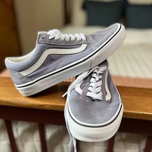 Blue/periwinkle Suede/Cloth Vans